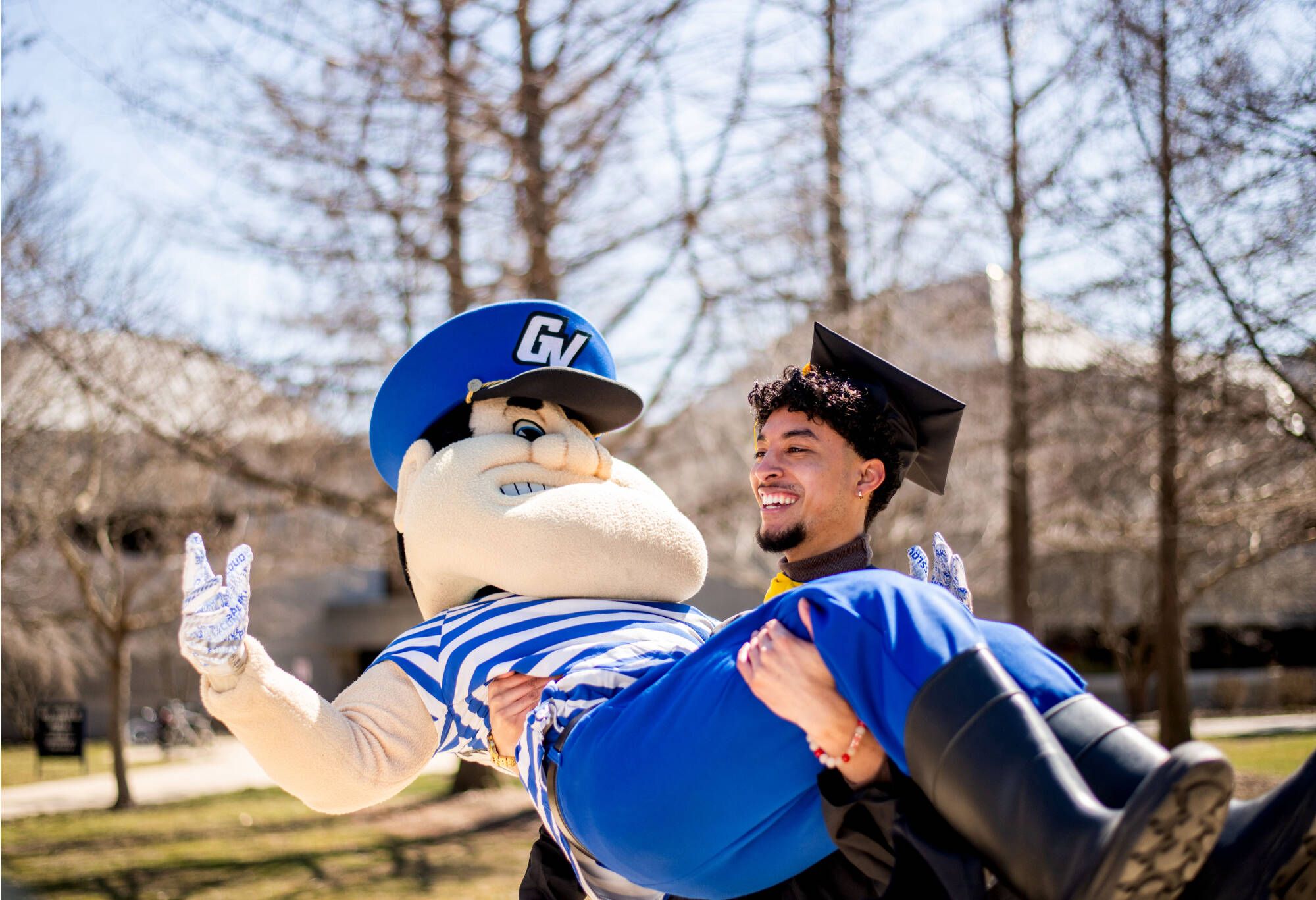 Javier Guillen will earn a master's degree in cell and molecular biology.